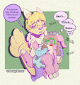 Just Baby Veemon Thoughts by Dustyerror