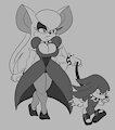 Rouge walking Knuckles by RougeDaisy