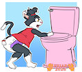 Potty Trouble Tiffany by Friar