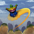 PIRANHA'S FLYING...CLOUD?! by Nerdragon