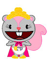 The Squirrel Baby Princess