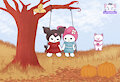 MyMelody et Kuromi by lu15ange7