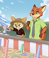 Ring Toss at the County Fair by Toddlercaiden