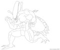 Muscle xenomorph by Gentlebull