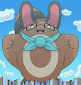 Chris the giant Sentret is more giant! by boolerex