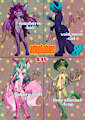 Summer Adopts - $35 4/4 by MsMirabelle