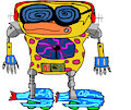 Techno Duck Drawing by Logawesome9