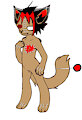 Unnamed Voodoo Cat Drawing by Logawesome9