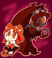 Scarlet the Glass Doll by Bowsaremyfriends