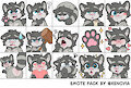 Kalen Sticker Pack by Xenoyia