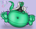 Stuffed Plump Lizard Man