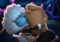 Mav and Harry Kissing by Gugleamo