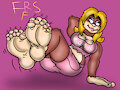 Candy Toes by TheRedSkunk