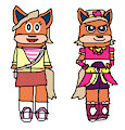 Flare Cosplays Saki Hyuuga / Cure Bloom