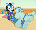 Paula's Feet Tease by LouisEugenioJR1990