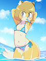 Enjoying her summer by Alisune