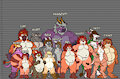 [Art] Family Size Chart by MirrTheRedPanda