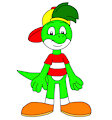 Lenny the Lizard by FoxLover2002