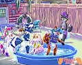 Pool Pamps Party by Friar