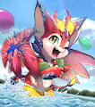 Pool Party Smolder by LKIWS