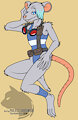 Comm White - White Mouse by ProjectShadowcat