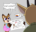 Winter coming out to her dad by NellJoestar