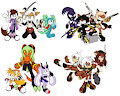 Sonic D&D Ocs : Clash from Outer Space & Time by Nextime