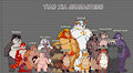 [Art] Tian Xia Characters Height