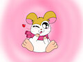 Pashmina Paw Tease (Hamtaro) by YarnFeathers