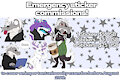 Sticker emergency commissions by Snarlen