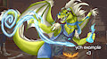 YCH dragon example by Snarlen