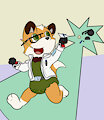 Babyfur art august by cachorro