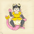 Satisfied Possum by OmenStormswept