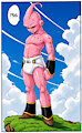 Kid Buu Diapered by OtakuShota
