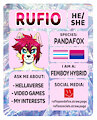 Rufio ID Badge