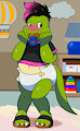 The New Kid at Daycare by 6SpaceTime1Dragon7