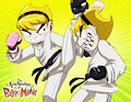 The Grim Adventures of Billy and Mandy - Mandy X Shadow by SilentSid1992