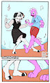 [COMMISSION] Melinda & Marsona: Pawtastic! by CanisFidelis