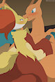 Charizard & Delphox by WinickLim