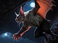 AI / A special night / bat transformation by lutra1975