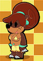 Melon The Mole (oc) Paper Mario Style