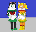 Sailor Wumpa and Sailor Yaya