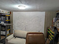 Had to replace a wall.&nbsp;&nbsp;Gunna art on it.