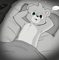 in bed still 🐻 by T9
