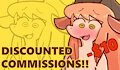Discounted Commissions!! by mawlarkey