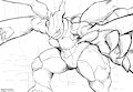 Sketch 631 - Zekrom by WinickLim