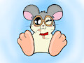 Dexter Paw Tease (Hamtaro) by YarnFeathers