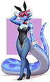 [C] Bunny Sapphire by MykeGreywolf