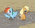Two muddy tomboys 1 by mucky