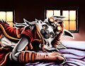 Lemur Snuggle by Fennic